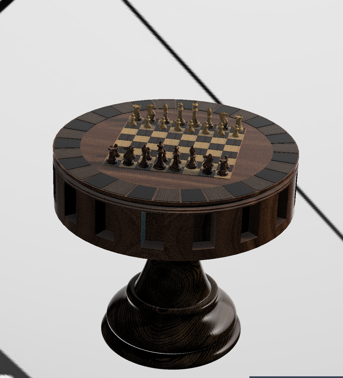 LIMITED EDITION Down Payment: Chess Table